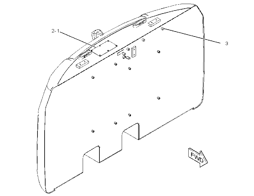 COUNTERWEIGHT AS 3415403 CAT