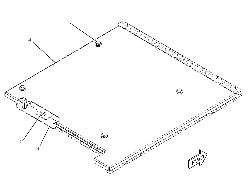 COVER GP-AIR CLEANER 3489998 CAT