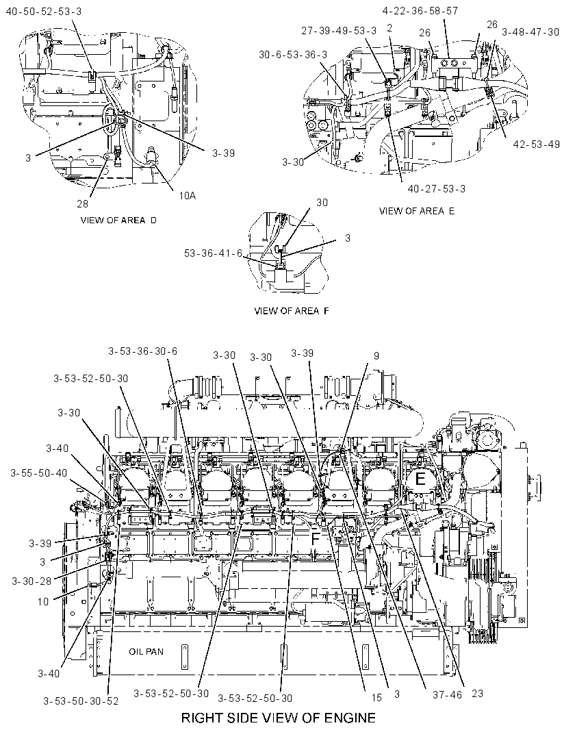 Проводка двигателя 3616628 CAT