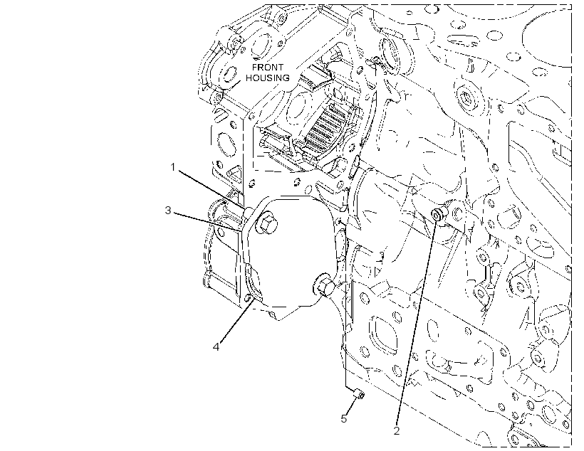 Крышка 3298427 CAT