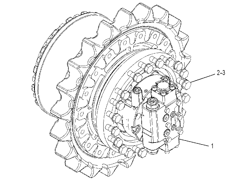 DRIVE & MOUNTING GP-FINAL 3332920 CAT