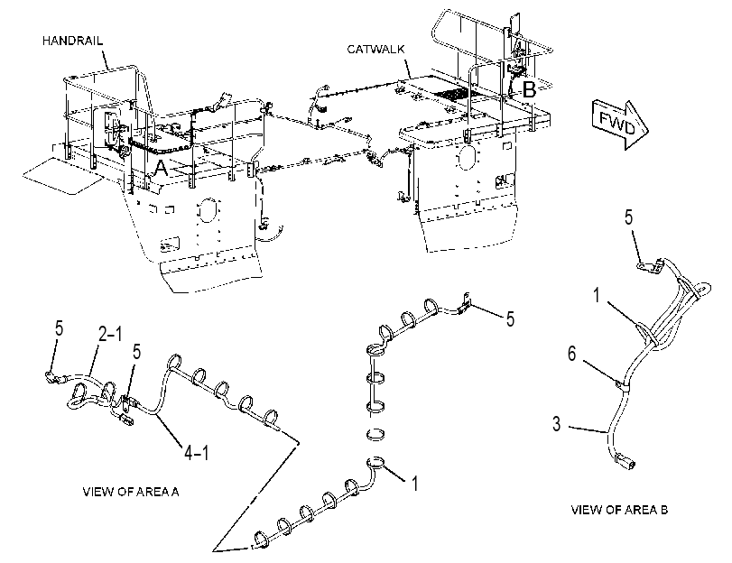 WIRING GP-MIRROR 3458962 CAT