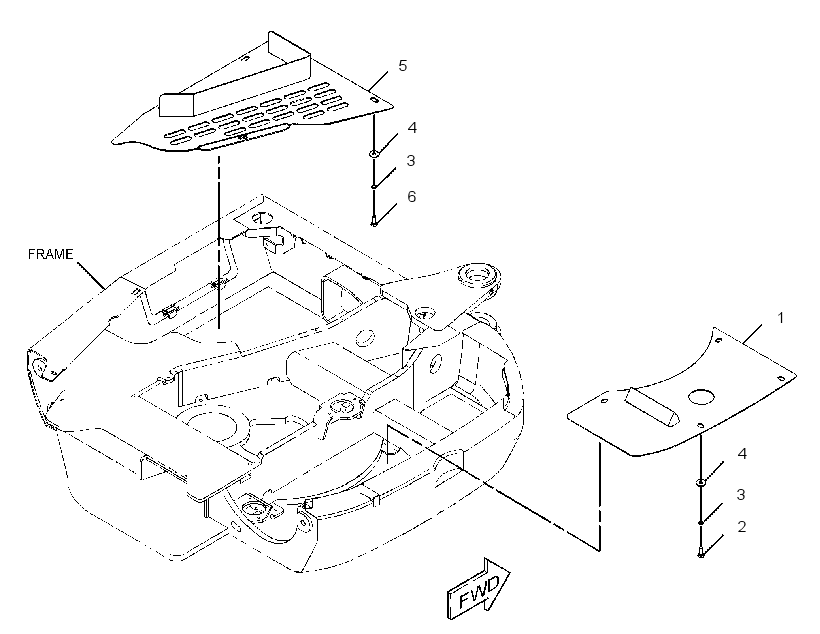 COVER GP-FRAME 3854307 CAT