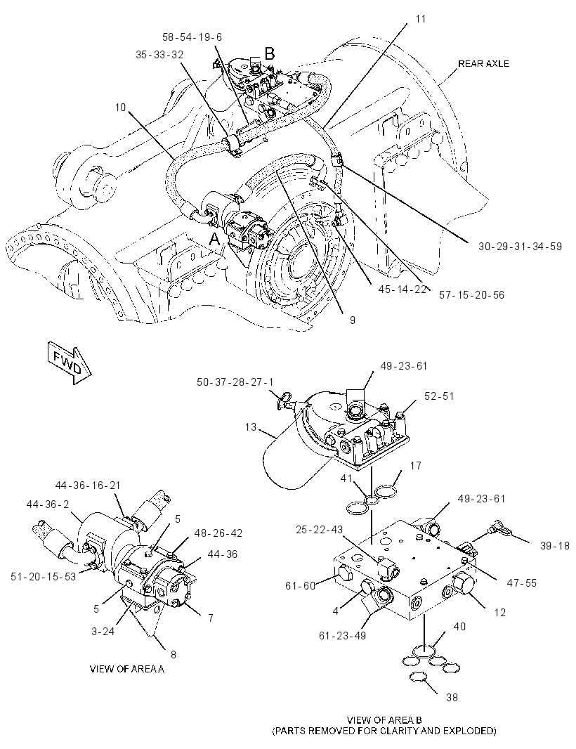 PUMP & MOTOR GP-AXLE OIL CLR 3800659 CAT