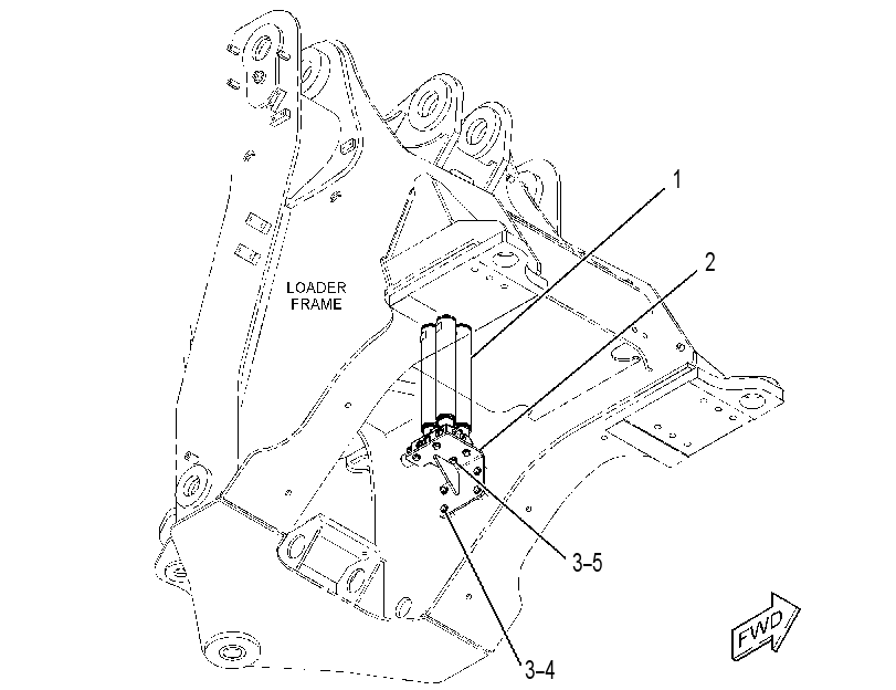 VALVE & MTG GP-RIDE CONTROL 3336909 CAT