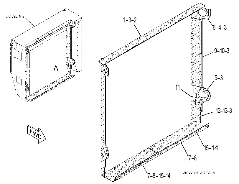 BAFFLE GP-RADIATOR 3716125 CAT