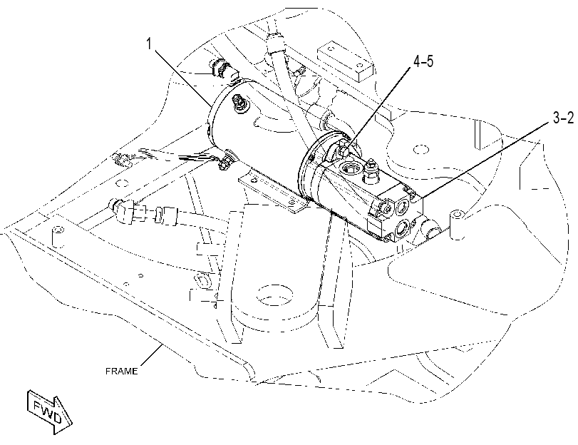 PUMP & MOTOR GP-SEC STEERING 3478287 CAT