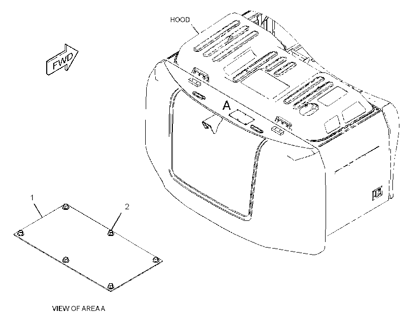 COUNTERWEIGHT AS 3415400 CAT