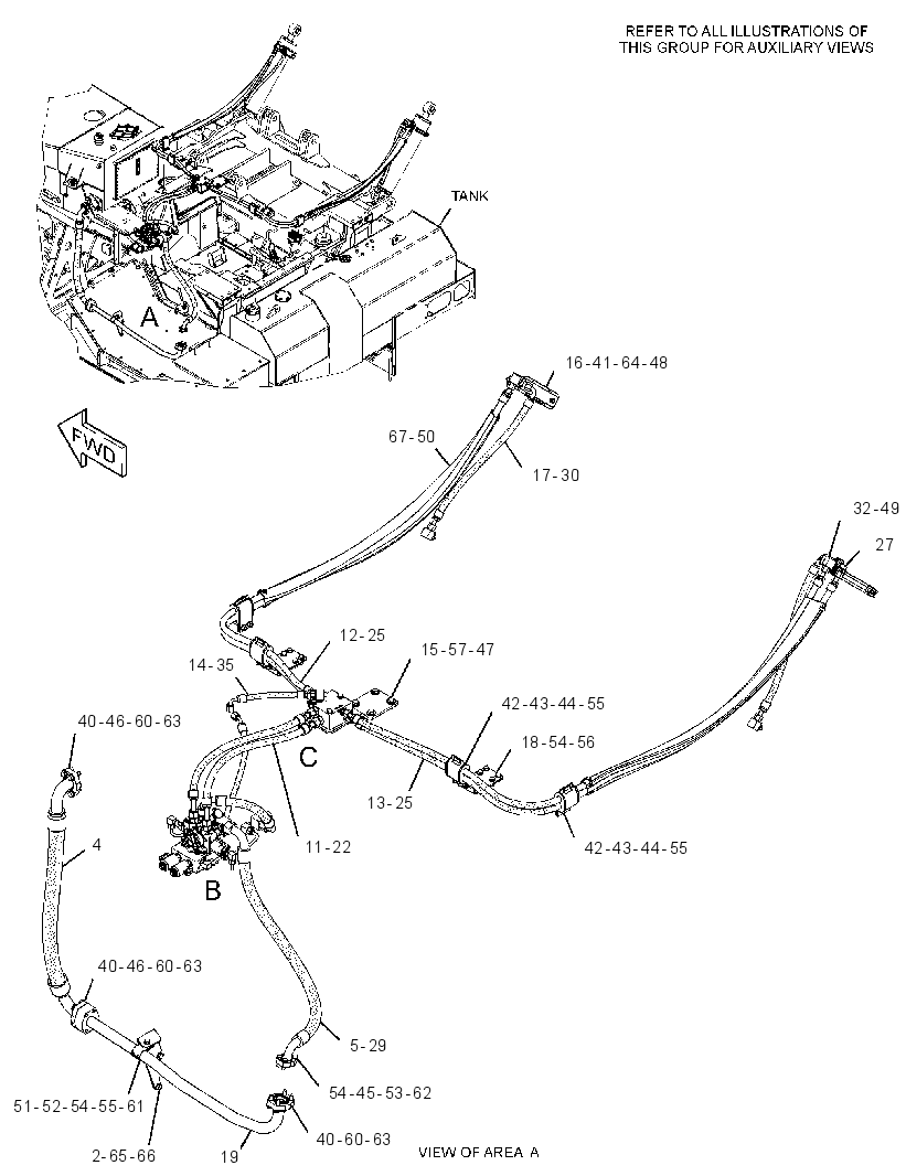LINES GP-COUNTERWEIGHT 3576567 CAT