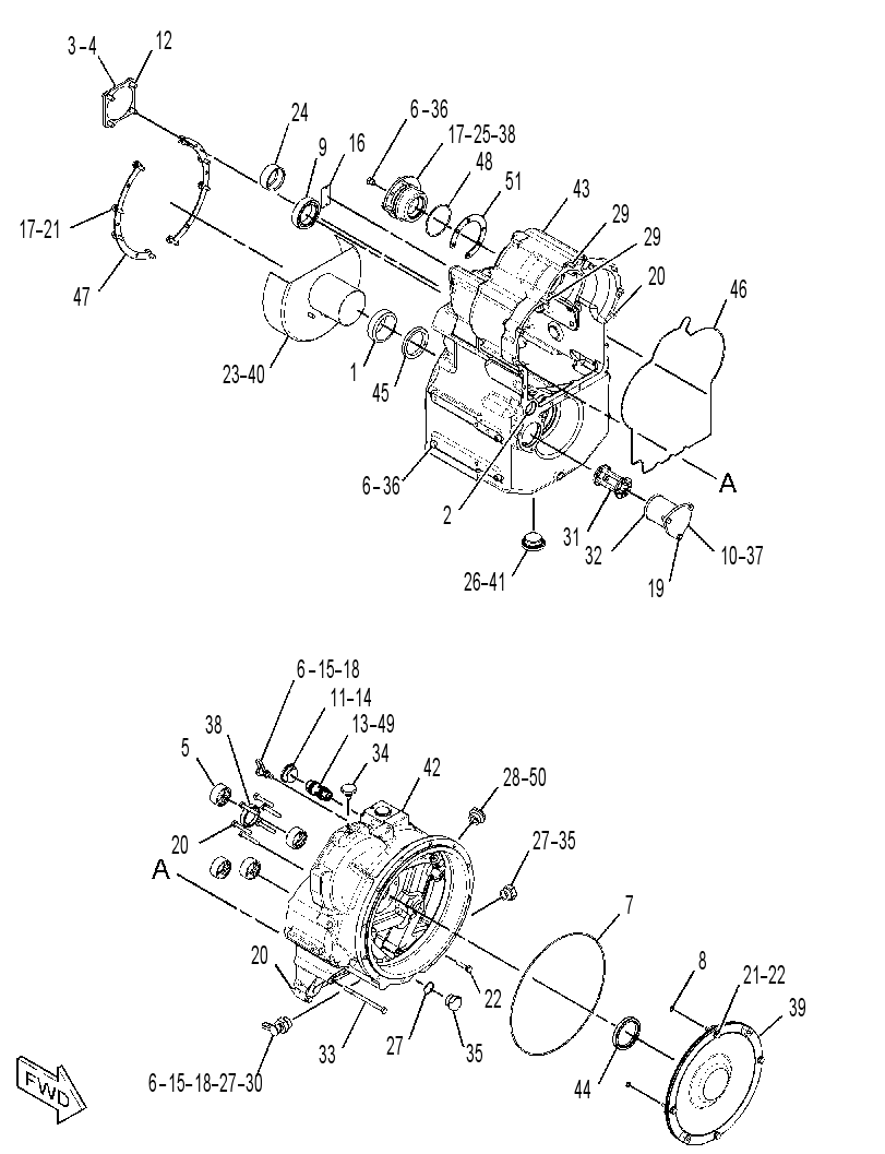 CASE & PARTS GP-TRANSMISSION 2936018 CAT