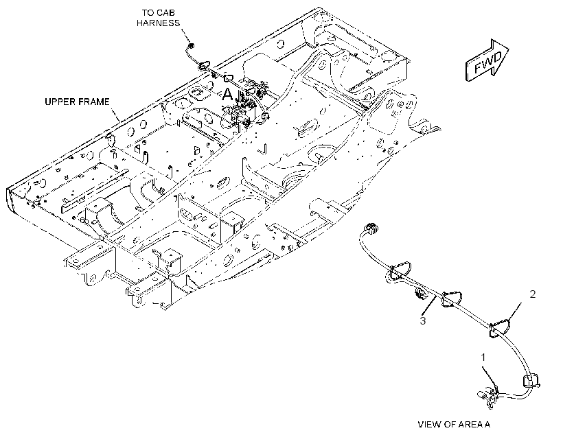 WIRING GP-MEDIUM PRESSURE 3423085 CAT