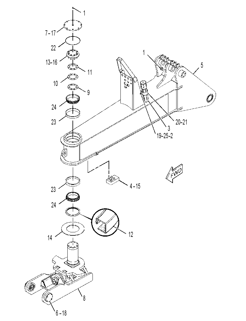 HITCH GP-TOWING 3312663 CAT