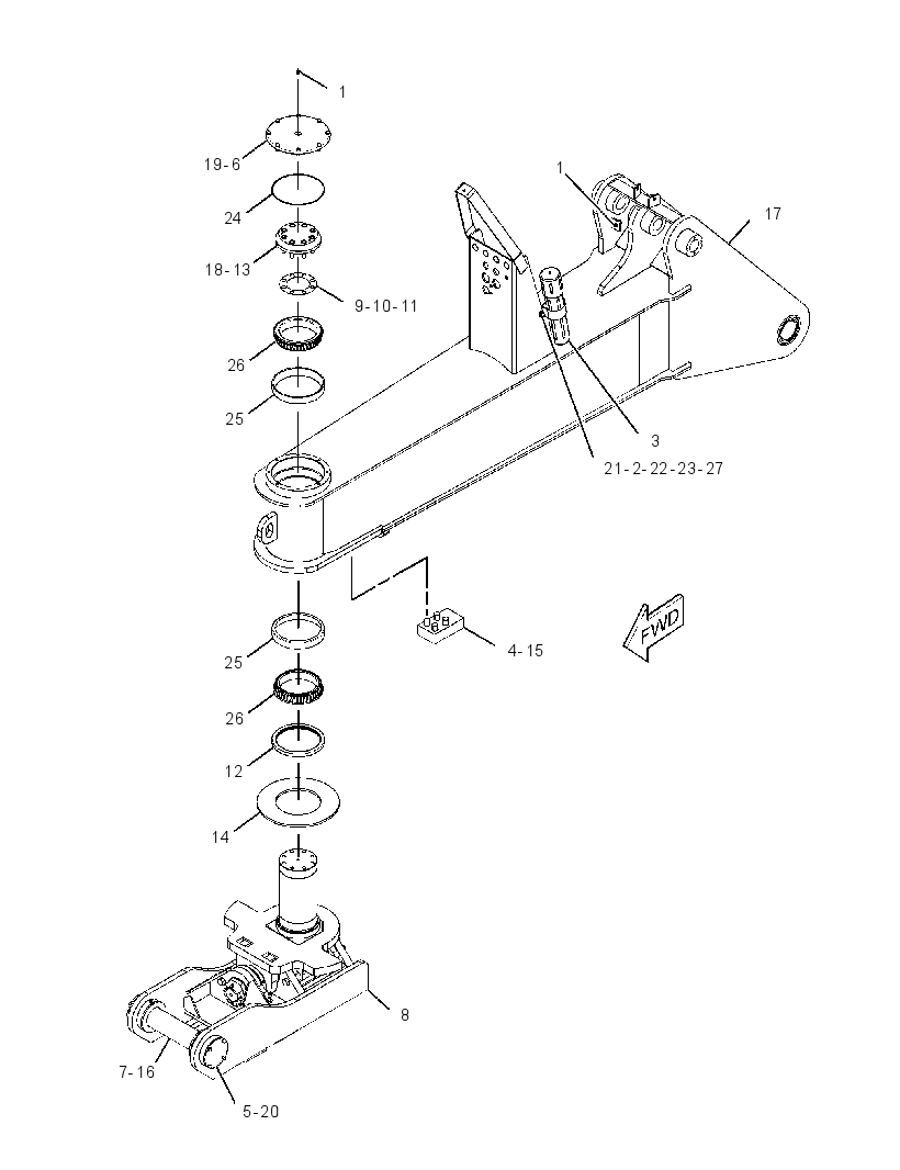 HITCH GP-TOWING 3459046 CAT