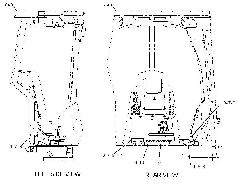CONTROL GP-PEDAL 3225521 CAT