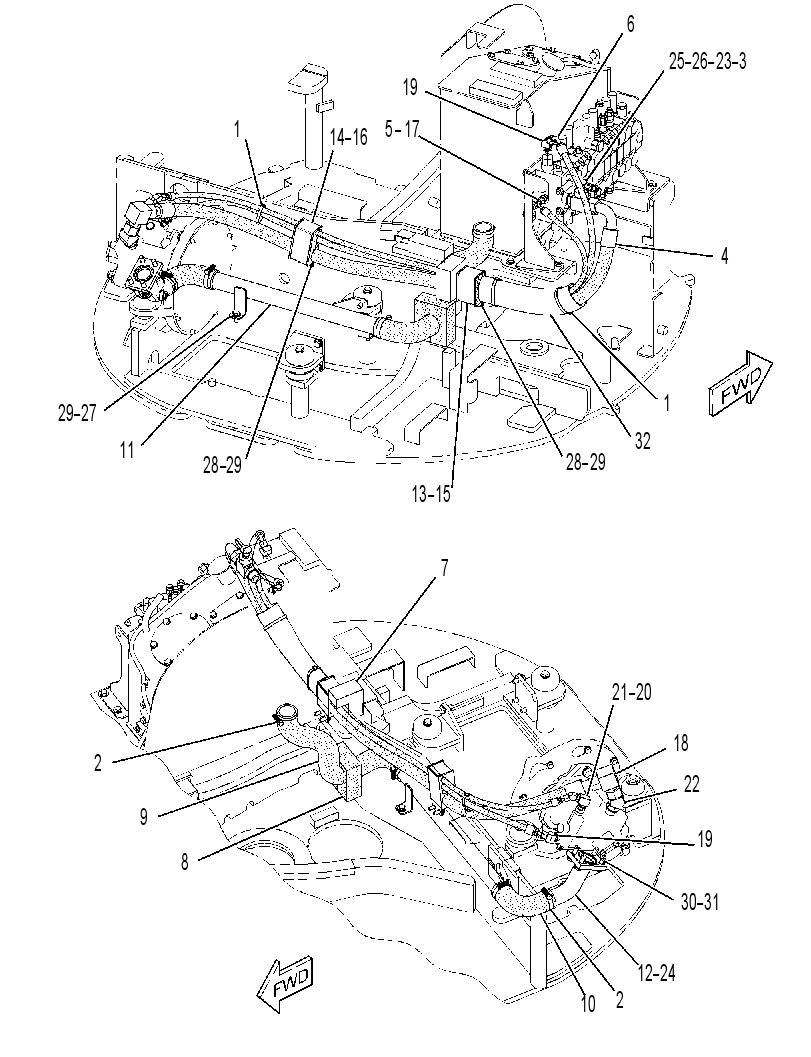 LINES GP-HYDRAULIC PUMP 3778858 CAT