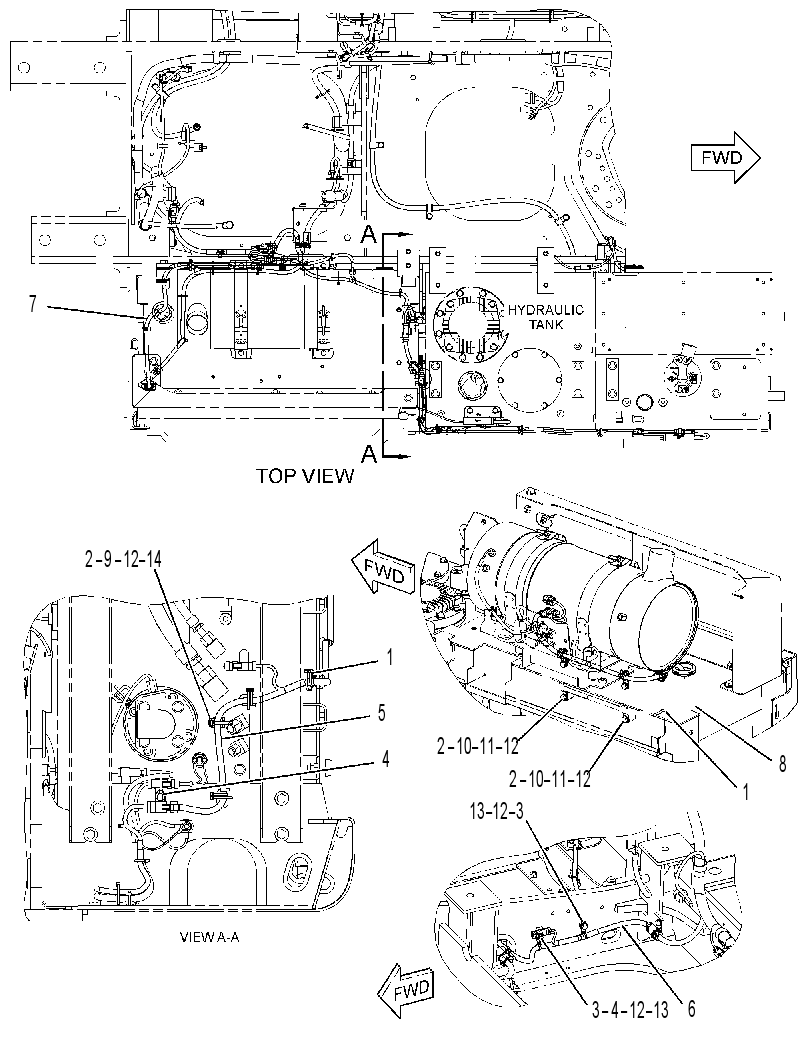 Проводка CEM 3423073 CAT