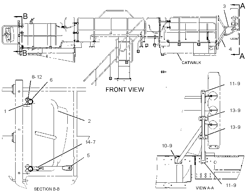 BRACKET GP-MIRROR 3041974 CAT