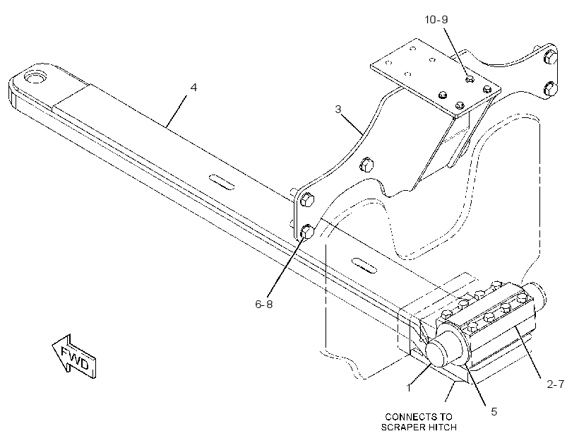 HITCH GP-TOWING 3204531 CAT