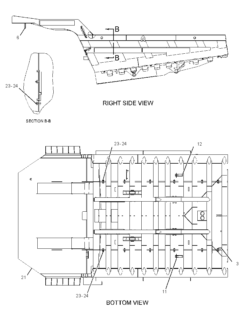 BODY & CANOPY AS 3269600 CAT
