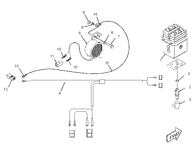 KIT-TRAVEL ALARM 3860852 CAT