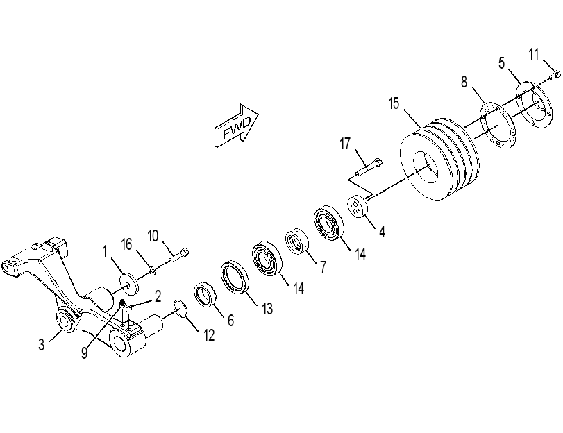 BELT TIGHTENER GP 3803120 CAT