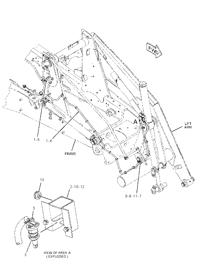 WIRING GP-KICKOUT & POSITIONER 3573218 CAT