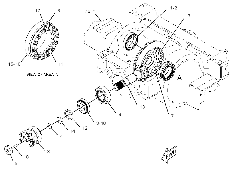 GEAR GP-BEVEL 2635853 CAT