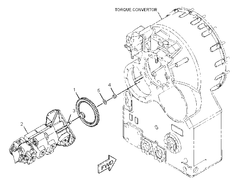 PUMP & DRIVE GP-GEAR 3509964 CAT