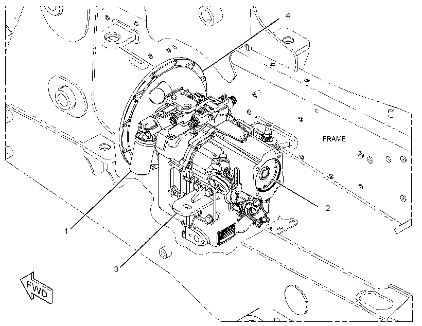 TRANSMISSION AR-DIRECT DRIVE 3590375 CAT