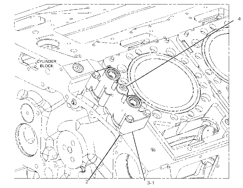 ADAPTER GP-TURBOCHARGER OIL 3817040 CAT