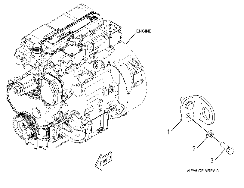 MOUNTING GP-GOVERNOR CONTROL 3531364 CAT