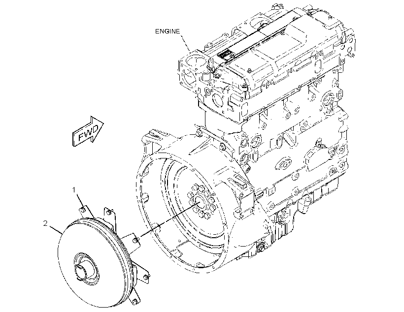 TORQUE CONVERTER AR 3590401 CAT