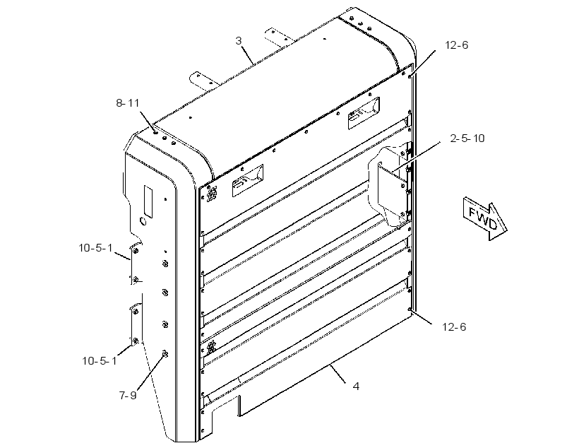 COWLING GP 3108070 CAT