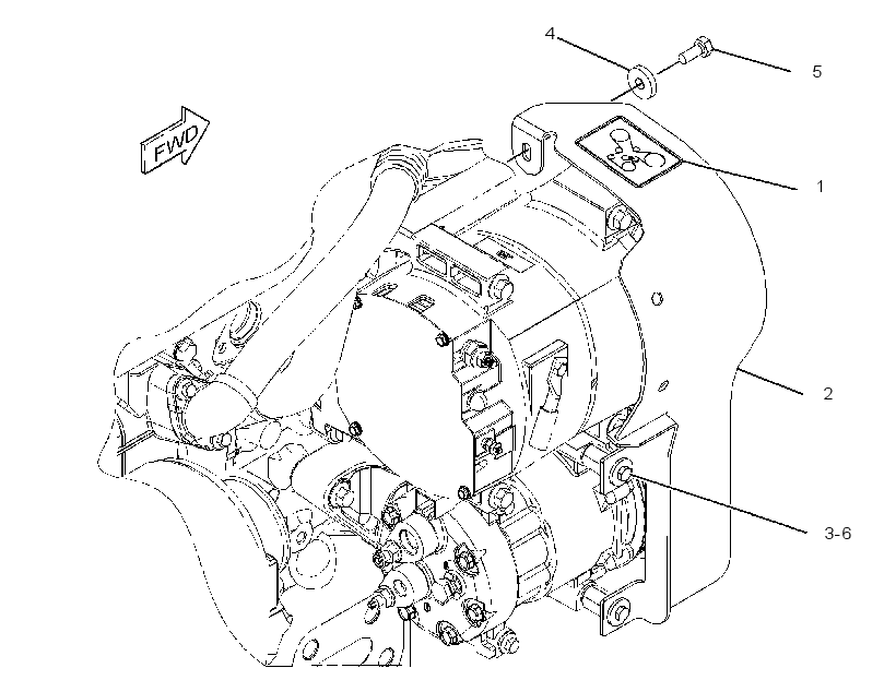 GUARD GP-ALTERNATOR 3484972 CAT