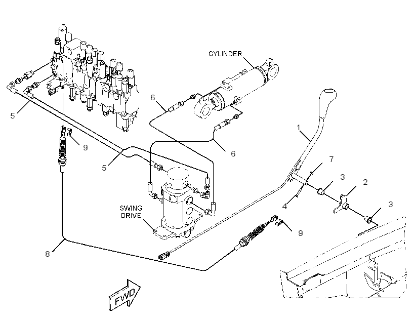 CONTROL GP-BLADE 3855077 CAT