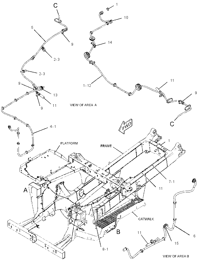 WIRING GP-OBJECT DETECTION 3769957 CAT