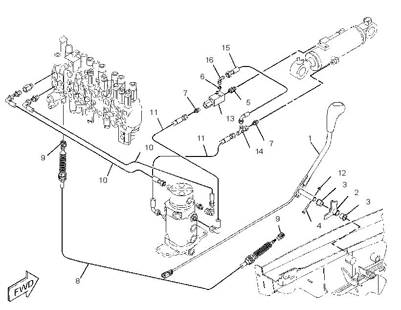 CONTROL GP-BLADE 3855078 CAT