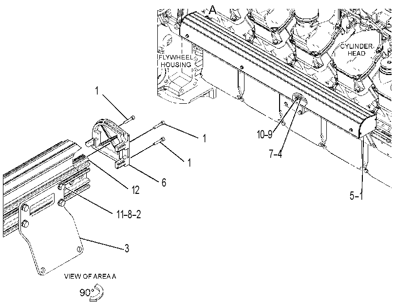 TRAY GP-CABLE 3647383 CAT
