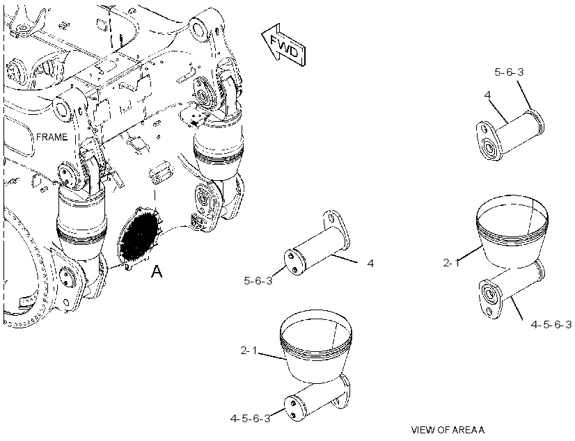 MOUNTING GP-SUSPENSION 3607909 CAT