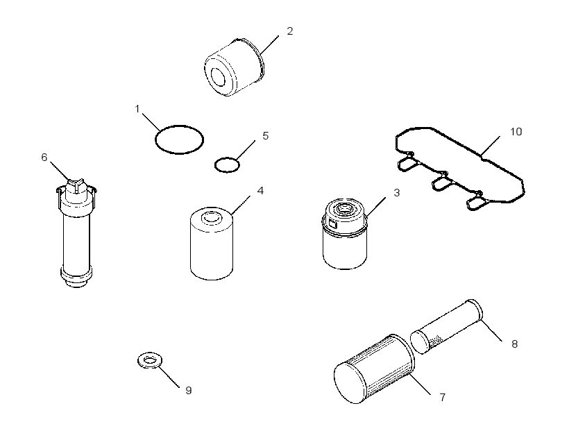 KIT-SERVICE 3860841 CAT