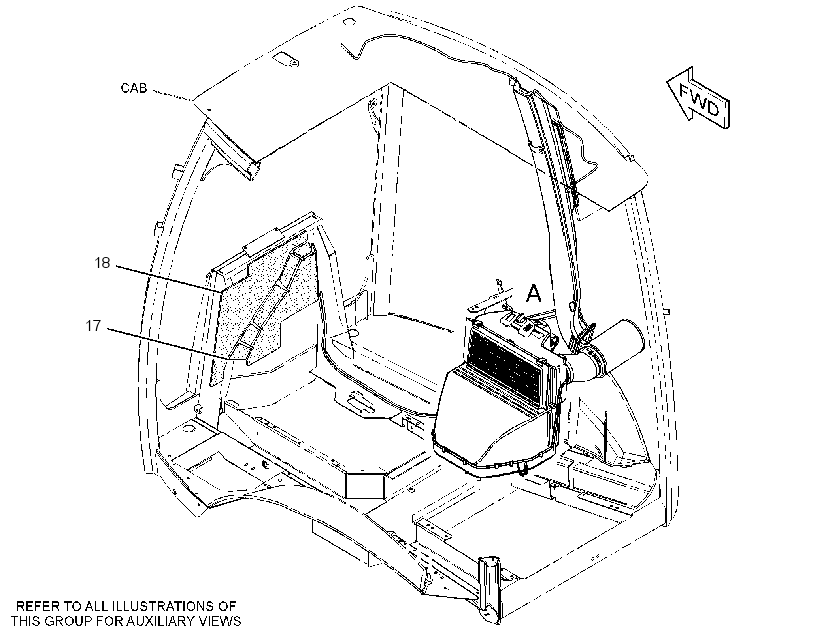 Кондиционер с креплением 3447511 CAT