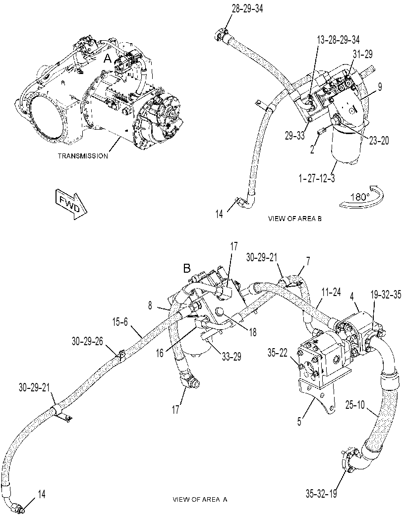 LINES GP-POWER TRAIN FILTER 3458140 CAT