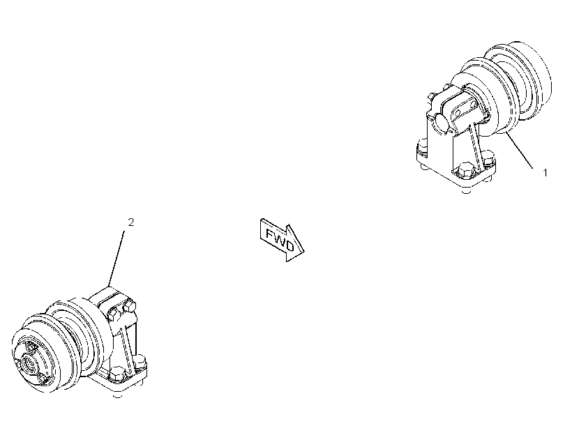 ROLLER AR-TRACK CARRIER 3793574 CAT