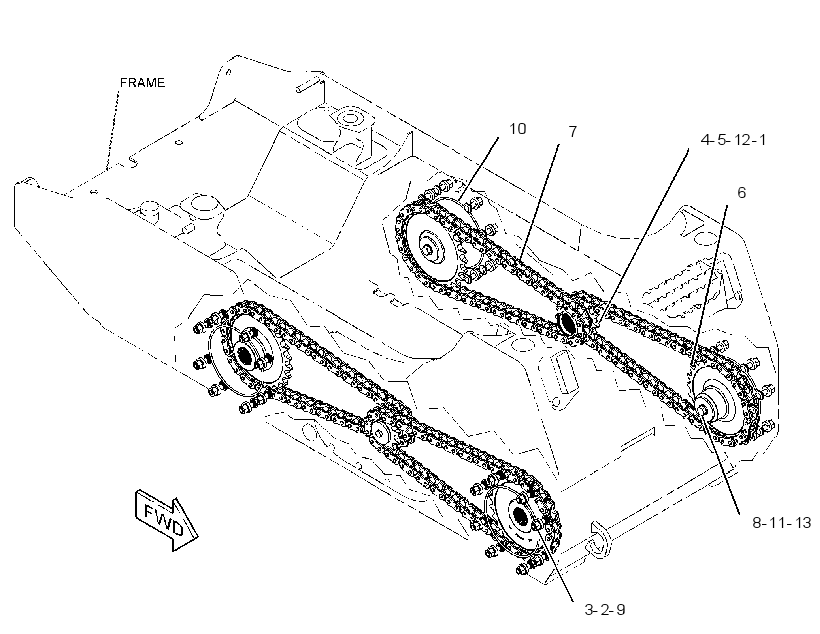 DRIVE GP-TANDEM 3704187 CAT