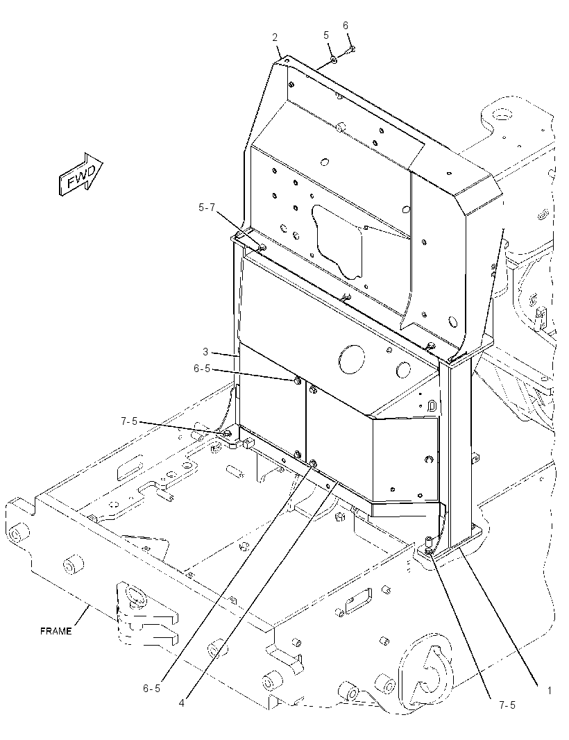 PLATE GP-MOUNTING 3396825 CAT