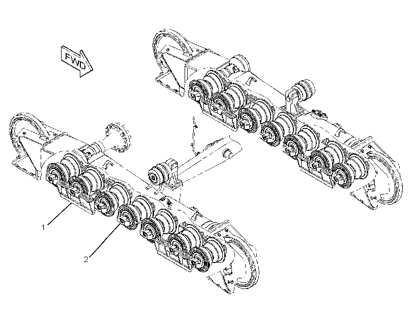 GUARD AR-TRACK ROLLER 3407486 CAT