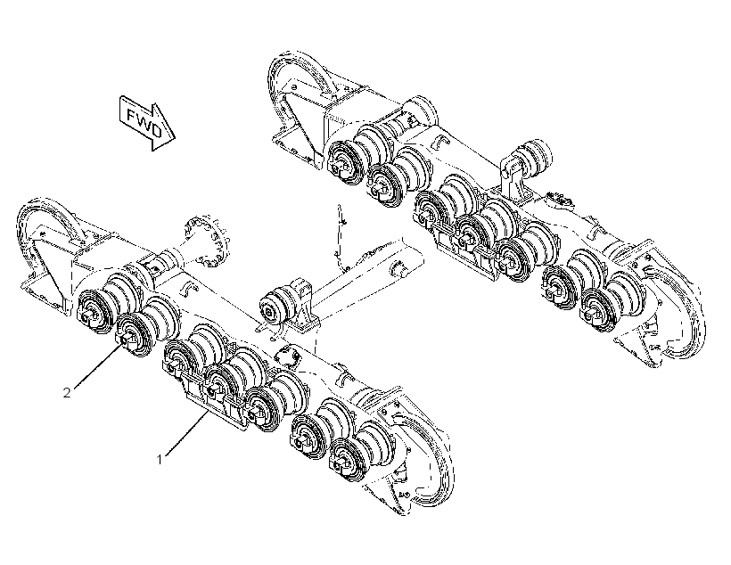 GUARD AR-TRACK ROLLER 3407489 CAT
