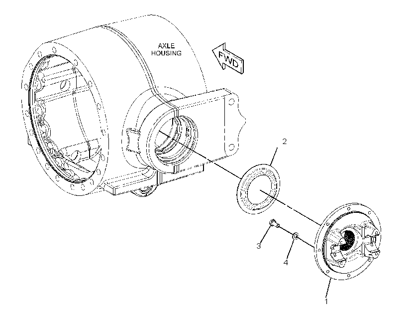 YOKE AS 3651298 CAT