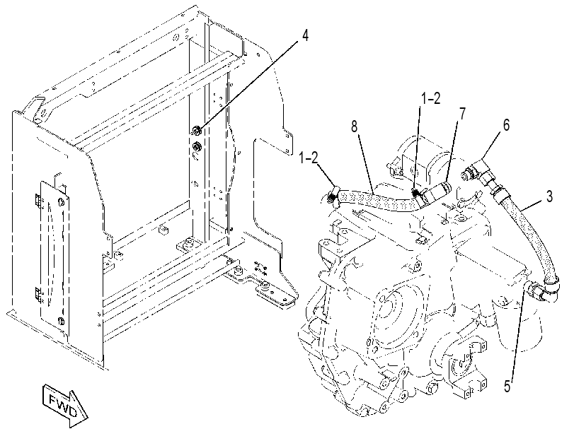 LINES GP-TRANSMISSION FILTER 3336928 CAT