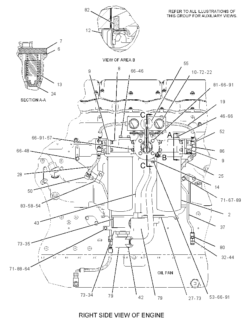 FILTER & LINES GP-ENGINE OIL 2951557 CAT